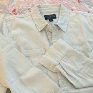 Like New! Lucky Brand striped denim shirt